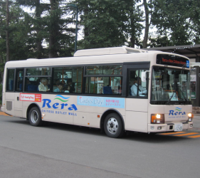 Chitose Outlet Mall Rera提供機場免費接駁巴士