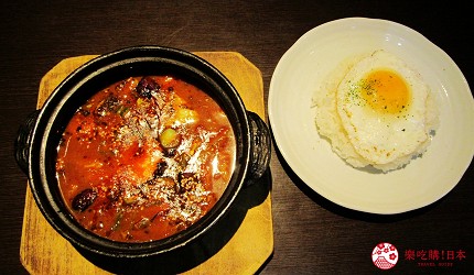 北海道札幌13年湯咖哩專門店「叭咕叭咕」的燉內臟湯咖哩(もつ煮込みカリー)