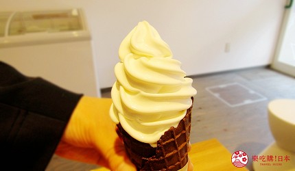 北海道札幌推薦霜淇淋店!登別牛奶做的冰淇淋霜淇淋「COOL GARDEN」的登別牛奶霜淇淋(ソフトクリーム)