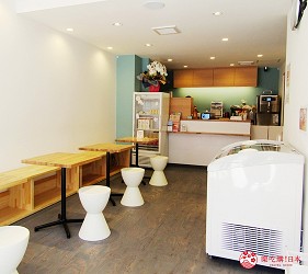 北海道札幌推薦霜淇淋店!登別牛奶做的冰淇淋霜淇淋「COOL GARDEN」的店內一景