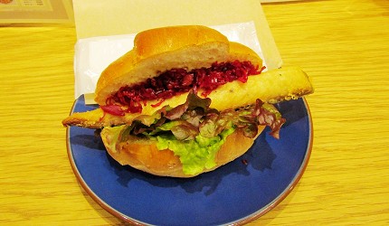 北海道在地推薦美食札幌PARCO「FOODIES MARKET」的山貓Bar Sandwiches(山猫バル サンドウィッチーズ)的三明治