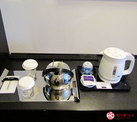 札幌飯店推薦「札幌克拉比飯店」的豪華雙人房的杯子水壺