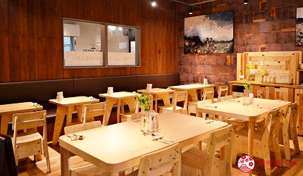 北海道函館五稜郭美食、購物推薦「SHARE STAR HAKODATE」內「SHARE STAR Kitchen」內的rocco(ロッコ)的店內照片