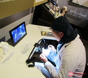 札幌自由行冬天必去景点「北海道大学」综合博物馆互动区亲手操作