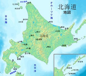 北海道道東「北見市」位置地圖