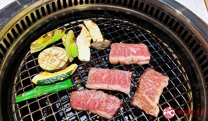 北海道札幌的人气烧肉店「NANKOU园」的横膈膜柔软而带嚼劲