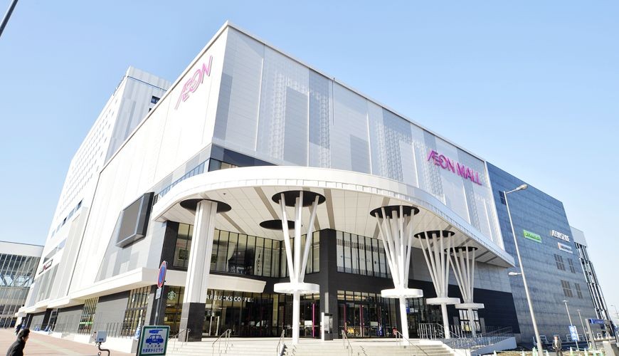 北海道旭川购物推荐必逛永旺梦乐城「AEON MALL 旭川站前」外观