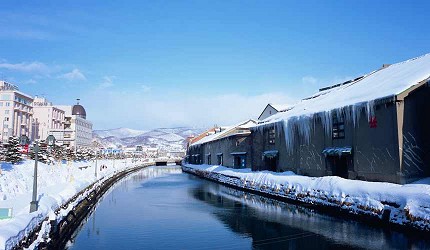 利用「北海道 Resort Liner」前往北海道小樽运河