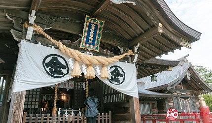 北海道道东四天三夜推荐行程的「根室金刀比罗神社」