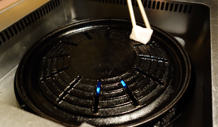 札幌生啤酒成吉思汗烤肉、螃蟹與和牛店家推薦「麒麟啤酒園」成吉思汗烤肉步驟
